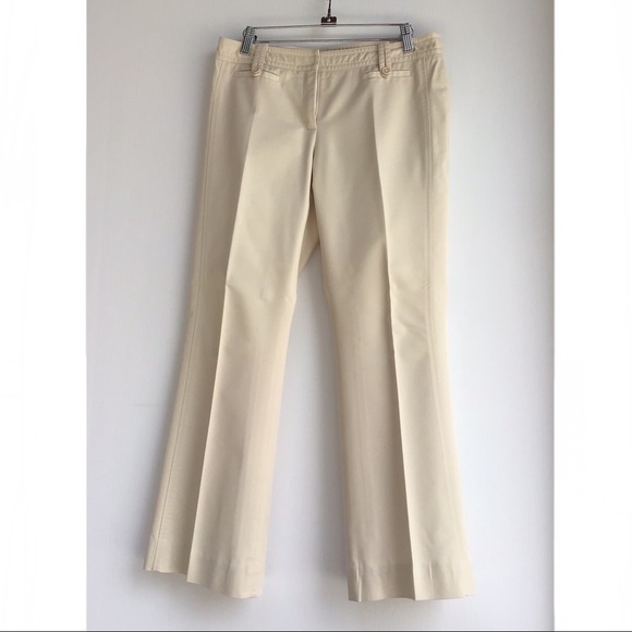 G200 Flared Cream Dress Pants Size 9 